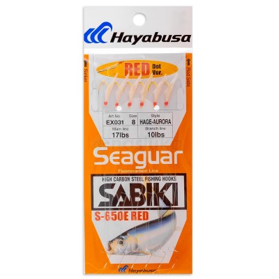 Морско чепаре Hayabusa Sabiki EX031, Hage Aurora