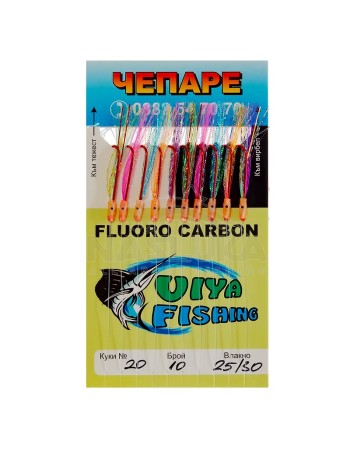 Чепаре за морски риболов Viya Fishing Fluorocarbon 145
