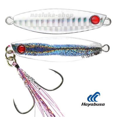 Морски джиг Hayabusa Jack Eye Shot Slow Wide, цвят Silver