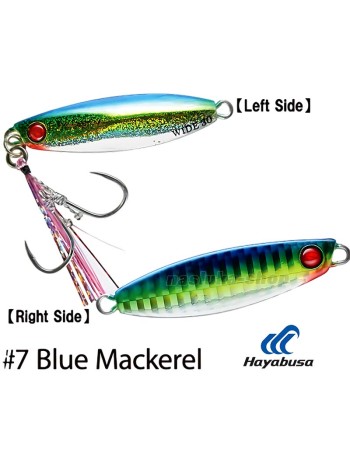 Морски джиг Hayabusa Jack Eye Shot Slow Wide, цвят Blue Mackerel