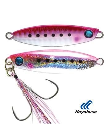 Морски джиг Hayabusa Jack Eye Shot Slow Wide, цвят Pink Sardine