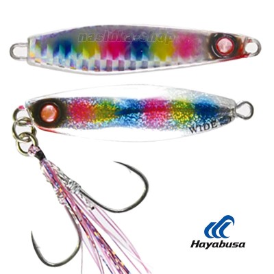Морски джиг Hayabusa Jack Eye Shot Slow Wide, цвят Rainbow