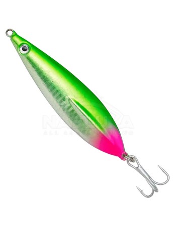 Морски джиг Kinetic Smolfen, цвят Green Silver Flash