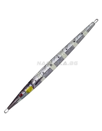 Пилкер-джиг Savage Gear 3D Needle Jig, 170 мм, 60 г, Glow Zebra PHP