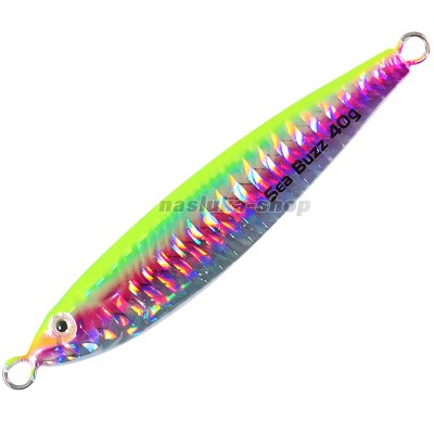 Морски джиг-пилкер Sea Buzz 364, 80 мм, 40 г, цвят 201UV
