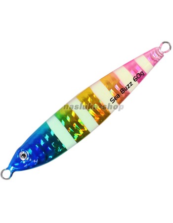 Морски джиг-пилкер Sea Buzz 364, 90 мм, 60 г, цвят 231UV