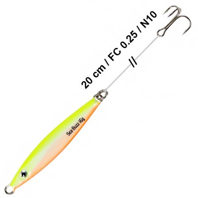 Пилкер за зарган Sea Buzz TN-A135, 55 мм, 16 г, цвят 101UV