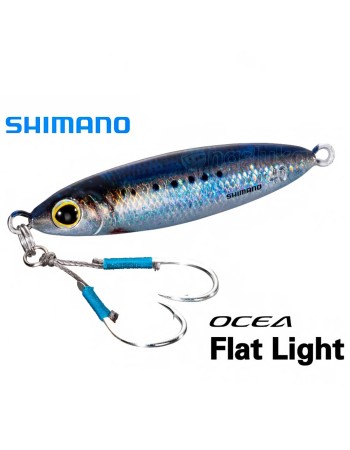 Shimano Ocea Flat Light, цвят 001, Морски джиг-пилкер