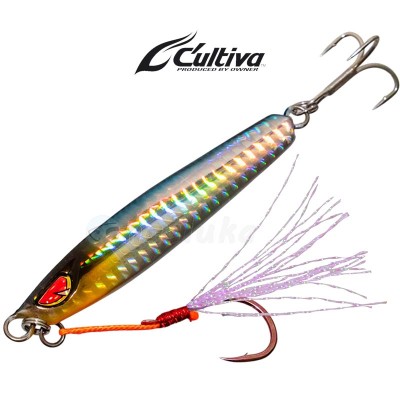 Морски джиг-пилкер Tsurugiya Guntetsu, цвят 90