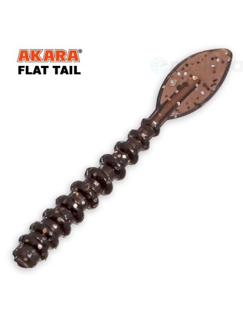 Силиконови примамки Akara Flat Tail 40 мм, цвят 123, 12 бр.