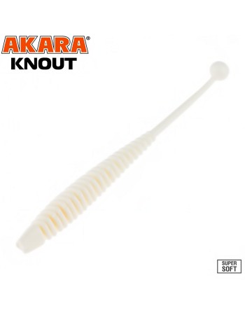 Силиконови примамки Akara Knout 2.5"/60 мм, цвят 02Т, 8 бр.