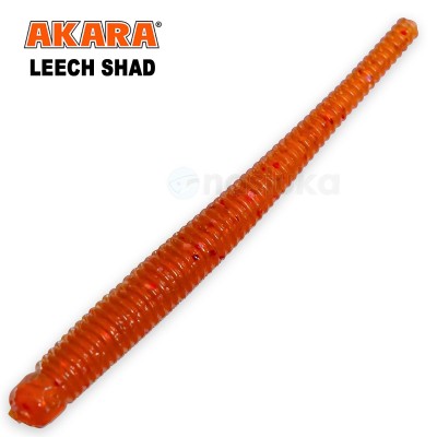 Силиконови примамки Akara Leech Head 40 мм, цвят 11, 12 бр.