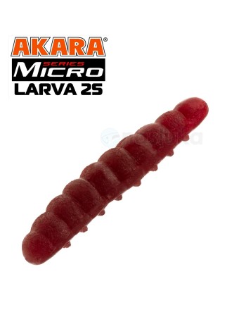 Силиконови ларви Akara Micro Larva, 25 мм, цвят 11, 20 бр.