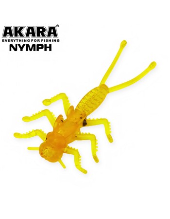 Силиконови примамки Akara Softtail Nymph, 40 мм, цвят 417, 8 бр.