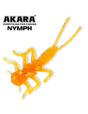 Силиконови примамки Akara Softtail Nymph, 40 мм, цвят 85, 8 бр.