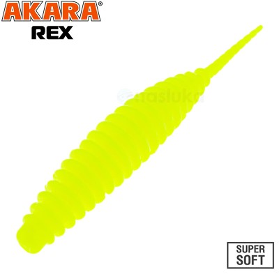 Силиконови примамки Akara Soft Tail REX 2, 45 мм, цвят 04Y, 8 бр.