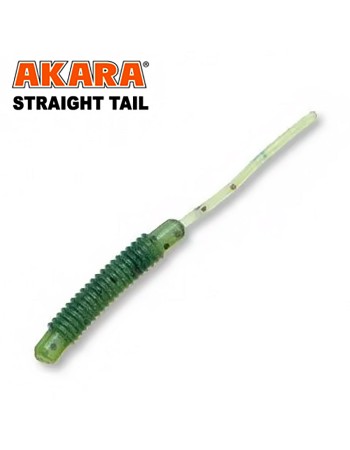 Силиконови примамки Akara Straight Tail, 50 мм, цвят X019, 12 бр.