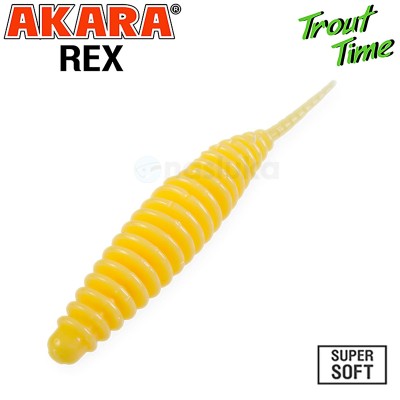 Силиконови примамки Akara Trout Time REX 2.5", 63 мм, Shrimp, цвят 446, 10 бр.