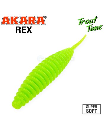 Силиконови примамки Akara Trout Time REX 2.5", 63 мм, Shrimp, цвят 452, 10 бр.