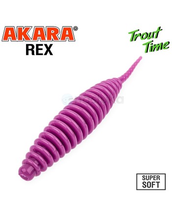 Силиконови примамки Akara Trout Time REX 2.5", 63 мм, Shrimp, цвят 459, 10 бр.