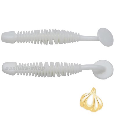 Силиконови ароматизирани примамки Berkley Leech 50 мм, 12 бр., Milky White