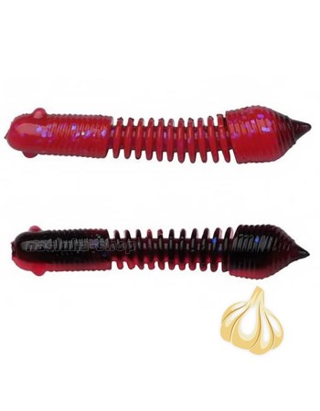 Силиконови ароматизирани примамки Berkley Pillar 40 мм, 12 бр., Salmon Egg Red/Black