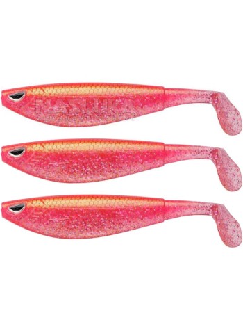 Сет от 3 бр. силиконови шадове Berkley Sick Flanker, 6 см, цвят Cotton Candy