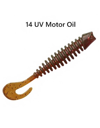 Силиконови примамки Crazy Fish Comet, Squid, 75 мм, цвят 14, 6 бр.