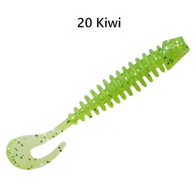 Силиконови примамки Crazy Fish Comet, Squid, 75 мм, цвят 20, 6 бр.