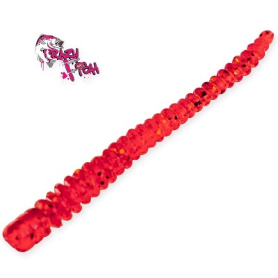 Силиконови примамки Crazy Fish Cruel Leech, Garlic, цвят 4, 55 мм, 8 бр.