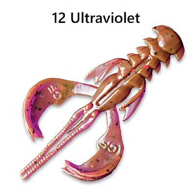 Силиконови примамки Crazy Fish Nimble 2'', Squid, 50 мм, цвят 12, 8 бр.