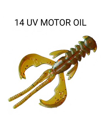 Силиконови примамки Crazy Fish Nimble 1.6'', Squid, 40 мм, цвят 14, 9 бр.