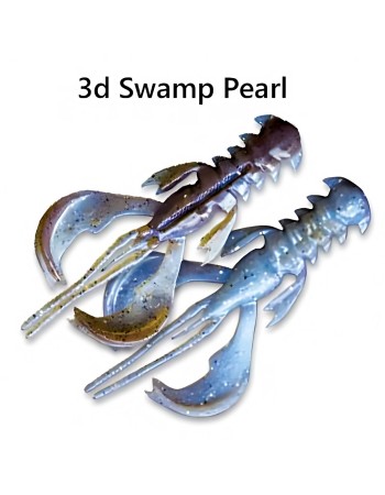 Силиконови примамки Crazy Fish Nimble 1.6'', Squid, 40 мм, цвят 3d, 9 бр.