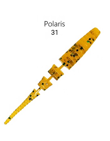 Силиконови примамки Crazy Fish Polaris, Squid, 45 мм, цвят 31, 8 бр.