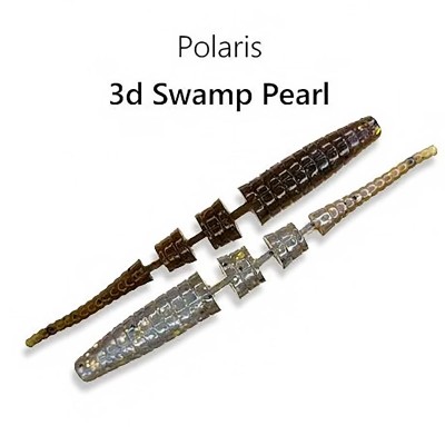 Силиконови примамки Crazy Fish Polaris, Squid, 45 мм, цвят 3d, 8 бр.