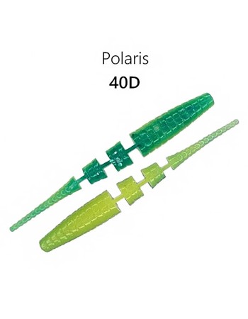 Силиконови примамки Crazy Fish Polaris, Squid, 45 мм, цвят 40d, 8 бр.