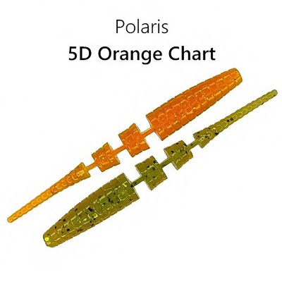 Силиконови примамки Crazy Fish Polaris, Squid, 45 мм, цвят 5d, 8 бр.