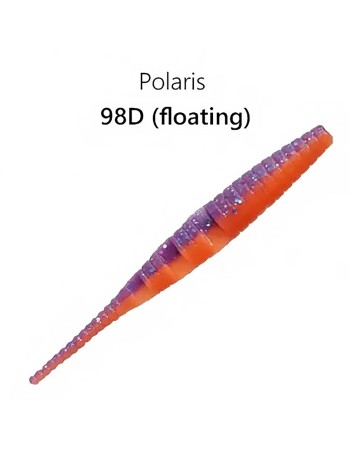 Силиконови примамки Crazy Fish Polaris, Squid, 45 мм, цвят 98d, 8 бр.