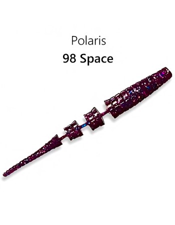 Силиконови примамки Crazy Fish Polaris, Squid, 45 мм, цвят 98, 8 бр.