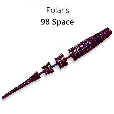 Силиконови примамки Crazy Fish Polaris, Squid, 54 мм, цвят 98, 8 бр.