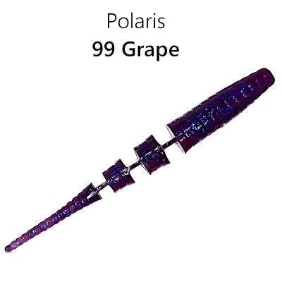 Силиконови примамки Crazy Fish Polaris, Squid, 45 мм, цвят 99, 8 бр.