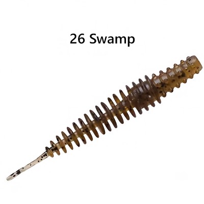 Силиконови примамки Crazy Fish Ringo, Squid, 40 мм, цвят 26, 10 бр.