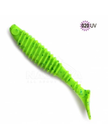 Силиконови ароматизирани примамки Fanatik Classik 2.9", 74 мм, цвят 020UV, 5 бр.