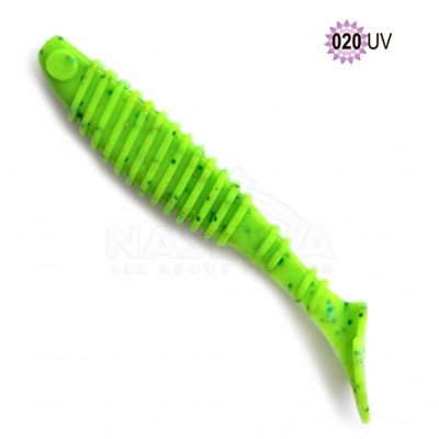 Силиконови ароматизирани примамки Fanatik Classik 2.9", 74 мм, цвят 020UV, 5 бр.