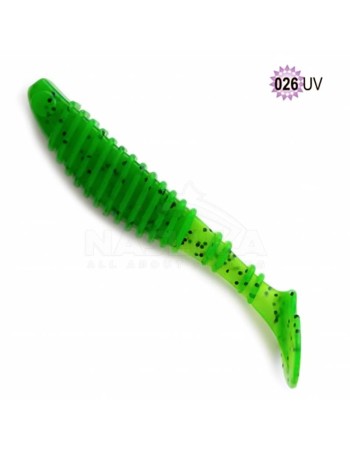 Силиконови ароматизирани примамки Fanatik Classik 2.9", 74 мм, цвят 026UV, 5 бр.