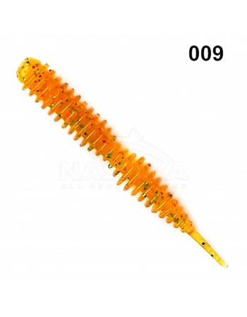 Силиконови ароматизирани примамки Fanatik Dagger 2.5", 63 мм, цвят 009, 8 бр.