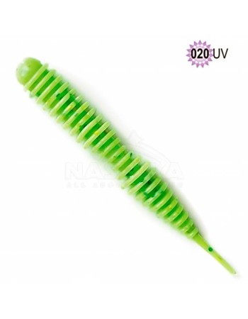 Силиконови ароматизирани примамки Fanatik Dagger 2.5", 63 мм, цвят 020UV, 8 бр.