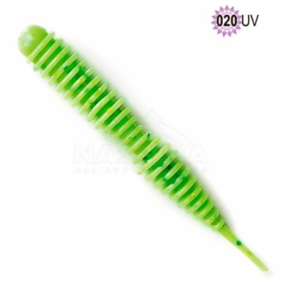 Силиконови ароматизирани примамки Fanatik Dagger 2.5", 63 мм, цвят 020UV, 8 бр.