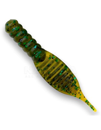 Силиконови ароматизирани примамки Fanatik Gipnoz 2.2", 56 мм, цвят 005, 7 бр.