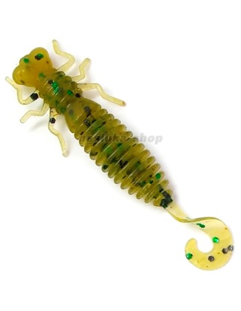 Силиконови примамки Fanatik Larva Lux 2.5", 63 мм, цвят 005, 7 бр.